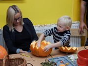 Dýňování s rodiči